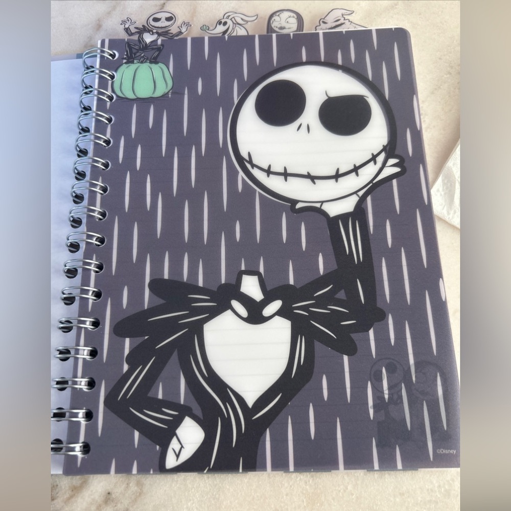 Nightmare Before Christmas note pad